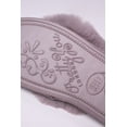 thumbnail image 5 of Pretty You London Women's Amelie Diamante Toe Post Slipper in Mink, 5 of 5