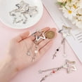 thumbnail image 3 of 5 Pcs 5 Styles Shooting Star Hair Clips Alloy Snap Hair Clips Hair Accessories Silver Hair Clips Metal No Slip Hair Barrettes for Girls Women Hair Making Salon Supplies, 3 of 7