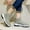 E-Grey, variant on Kcodviy Women's Rain Shoes Outside Chicken Print Rubber Boots Waterproof Shoes Kitchen Rubber Rain Boots Shoes Soft Bottom Comfortable Wide Rain Shoes for Women Middle Tube Rain Boots