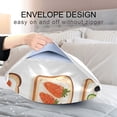 thumbnail image 4 of Yayeee Pillowcase Standard Size Set of 2 Satin Wrinkle Resistant Pillow Case, Various Toasts, 4 of 7
