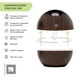 thumbnail image 2 of Difusor Humidificador Usb Luces Clores Aromaterapia chocolate Big Room 035A, 2 of 7