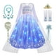 thumbnail image 2 of Vestido de princesa de manga larga con luces para Halloween, falda de disfraz blanca, 2 of 6