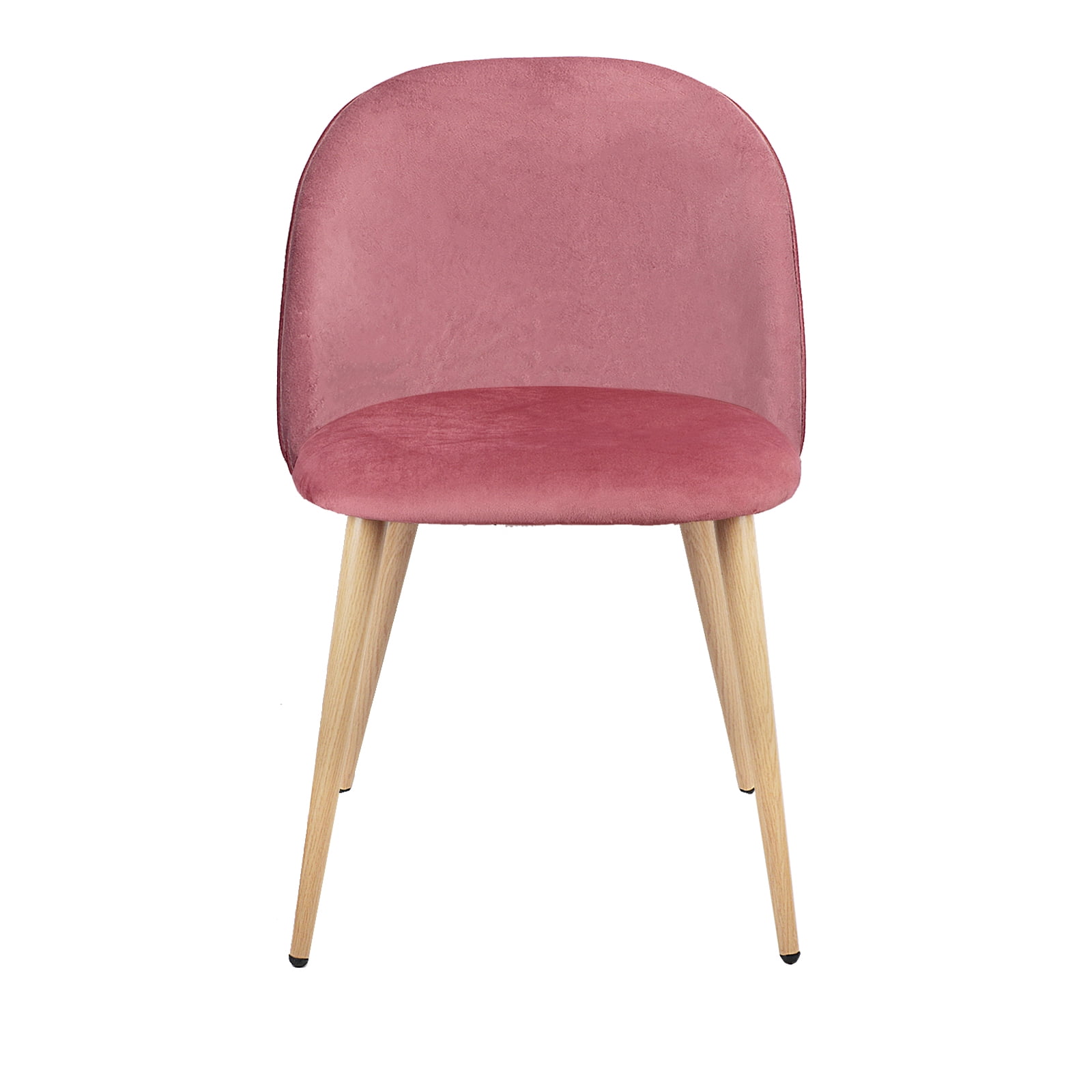 Kepooman Velvet Dining Chair Set, Dining Kitchen Chair, Mid Century Living Room Chair, Modern Metal Leg Upholstered Side Chair, Set of 2, Pink Kepooman Velvet Dining Chair Set, Dining Kitchen Chair, Mid Century Living Room Chair, Modern Metal Leg Upholstered Side Chair, Set of 2, Pink