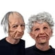 thumbnail image 2 of Halloween Holiday Funny Horrible Latex Old Man Face Cover Headgear Gift Advancent AP007049-02, 2 of 6