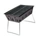thumbnail image 5 of Parrilla de carbón plegable, accesorios para barbacoa plegables, ahorra espacio para acampar Negro, 5 of 9