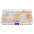 thumbnail image 4 of Kit de 238 piezas de joyería para el cabello, anillos para trenzas, accesorios para rastas con caja de almacenamiento para mujeres y hombres., 4 of 14