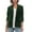 Army Green, variant on Mifelio Blazers for Women, Women's Golden Velvet Solid Colour Fashion Casual Top Jacket Cardigan Coats for Women Army Green L
