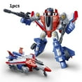thumbnail image 1 of Children Deformation Manual Deformation Robot Toy Model Simulation Inertia Fighter Deformation Robot Model Boy Toys Small Gifts, 1 of 2