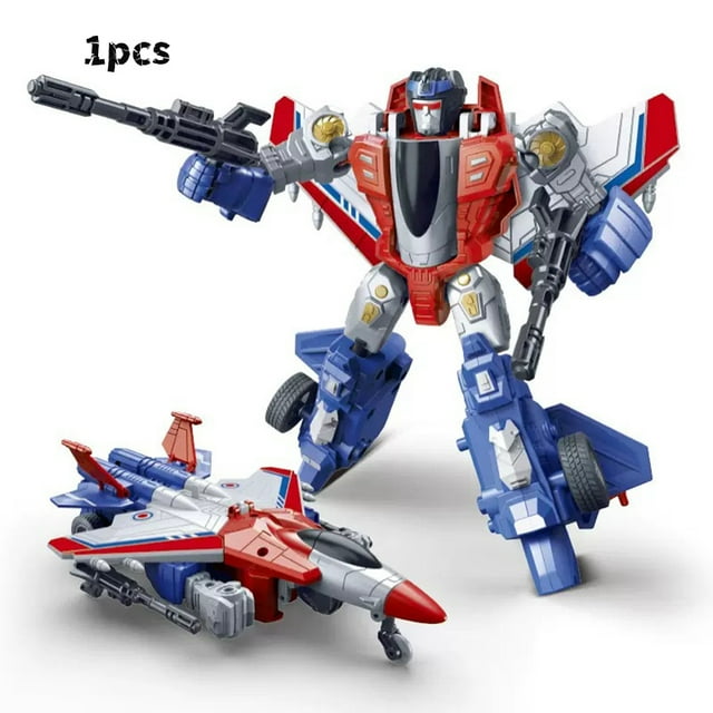 Children Deformation Manual Deformation Robot Toy Model Simulation Inertia Fighter Deformation Robot Model Boy Toys Small Gifts