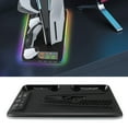thumbnail image 5 of Universal Cooling Station for PS5, RGB LED Base with Dual Controller Charger and Headset Holder - Black (12.2 x 7.9 x 1.6 inches), 5 of 9