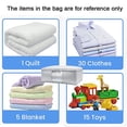 thumbnail image 4 of Organizador de bolsas de almacenamiento de ropa Laklulu protege de polillas, humedad y suciedad, 4 of 5