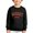 Black, variant on Girls Sweatshirt Boys Christmas Letter Crew Neck Hoodless Sweatshirt Long Sleeve Pullover Black 5-6 Years