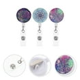 thumbnail image 3 of 3Pcs Rotating Badge Clips Convenient Badge Buckles Multi-function ID Card Holders, 3 of 8