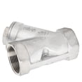 thumbnail image 1 of Filtro En Y Para Tubo De Válvula, Estructura De Malla De Doble Capa Resistente A La Corrosión, Filtro Tipo Y De Alta Eficiencia DN32 De 1-1/4 Pulgadas Para Agua, Aceite Y Gas, 1 of 7