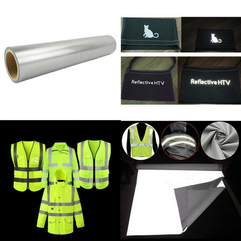 Reflective Heat Transfer Vinyl for High-Visibility Graphics