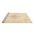 thumbnail image 2 of Ahgly Company Machine Washable Indoor Rectangle Persian Brown Traditional Area Rugs, 5' x 7', 2 of 4