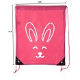 thumbnail image 2 of Easter Basket Bags, Bulk Drawstring Backpacks, Party Favor Goody Bags for Easter, 2 of 2