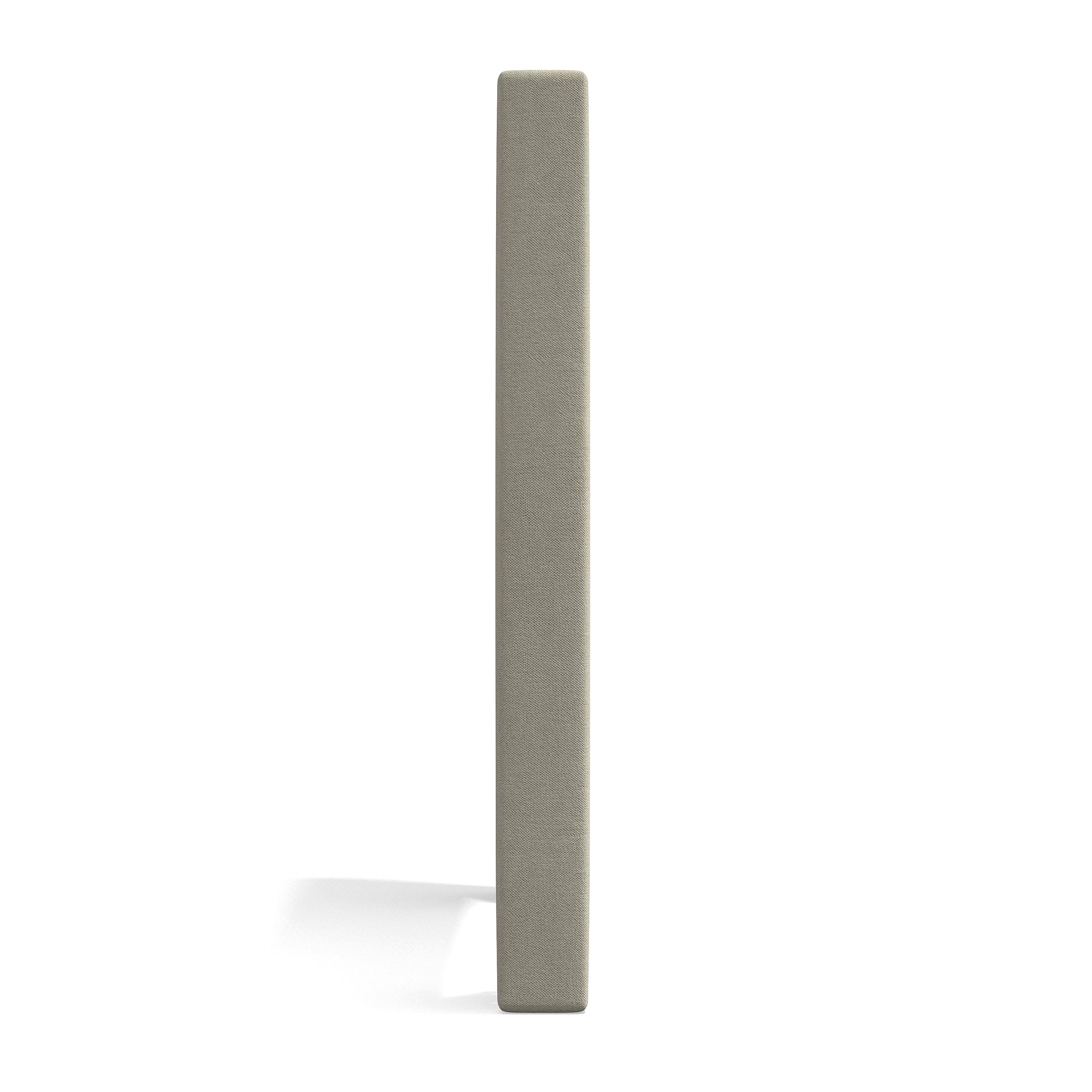 Pax Sleak Wingback Upholstered Headboard, Beige, Full/Queen