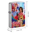 thumbnail image 2 of Princesa Elena de Ávalor-theme Copper Metal Lighter Shell, Premium Replacement Refillable Lighter Case with Durable Metal Construction, Compatible with Zippo and Most Standard Lighter Models, 2 of 6