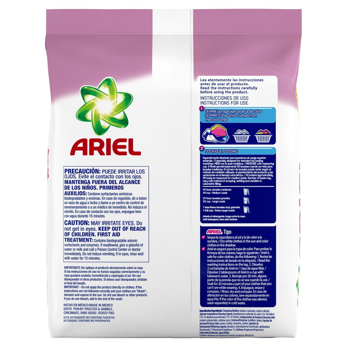 Ariel with a Touch of Downy Freshness Powder Laundry Detergent - 158oz