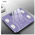 thumbnail image 2 of Smart Home Body Fat Scale, Smart Digital Bathroom Scale, Body Composition Analyzer, Smart App Purple, Black, Pink, 2 of 5
