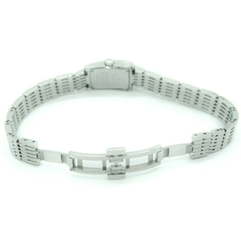 Pre-Owned GUCCI Gucci G Metro square quartz pink shell dial ladies