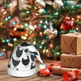 thumbnail image 6 of Haiem Retro Rooster Pattern Santa Hat Confortable Velvet Christmas Hat for Christmas Party Favors Fit for Adults Men Women, 6 of 6