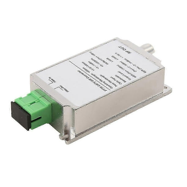 Mini CATV FTTH Receiver Fiber Optical WDM Node RF Converter Triplexer Minimode Indoor AGC 1310nm/155
