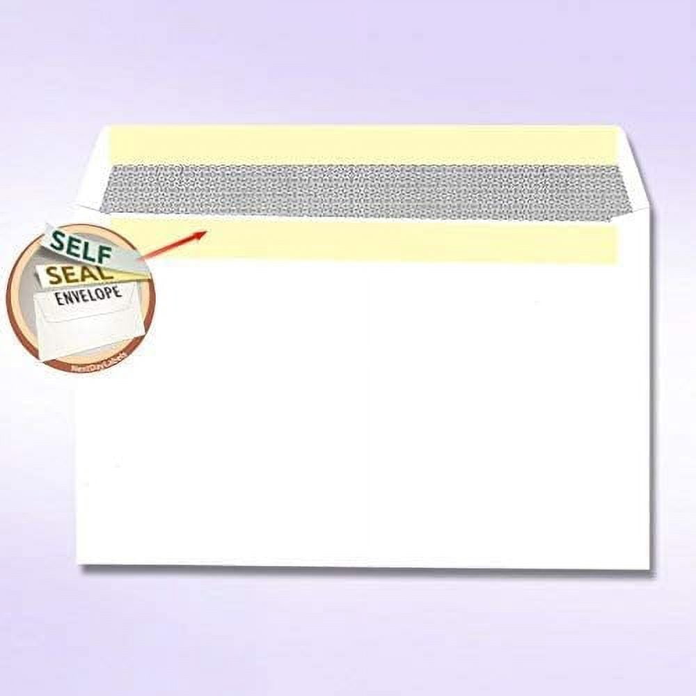 100 Self Seal Envelopes Only - Designed for 4-Up W-2 Forms