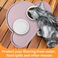 thumbnail image 6 of Pet Food Mats Dog Cat Feeding Mat Cloud Silicone Pad Anti-Slip Waterproof Anti-Slip Bowl Placemat, 6 of 6