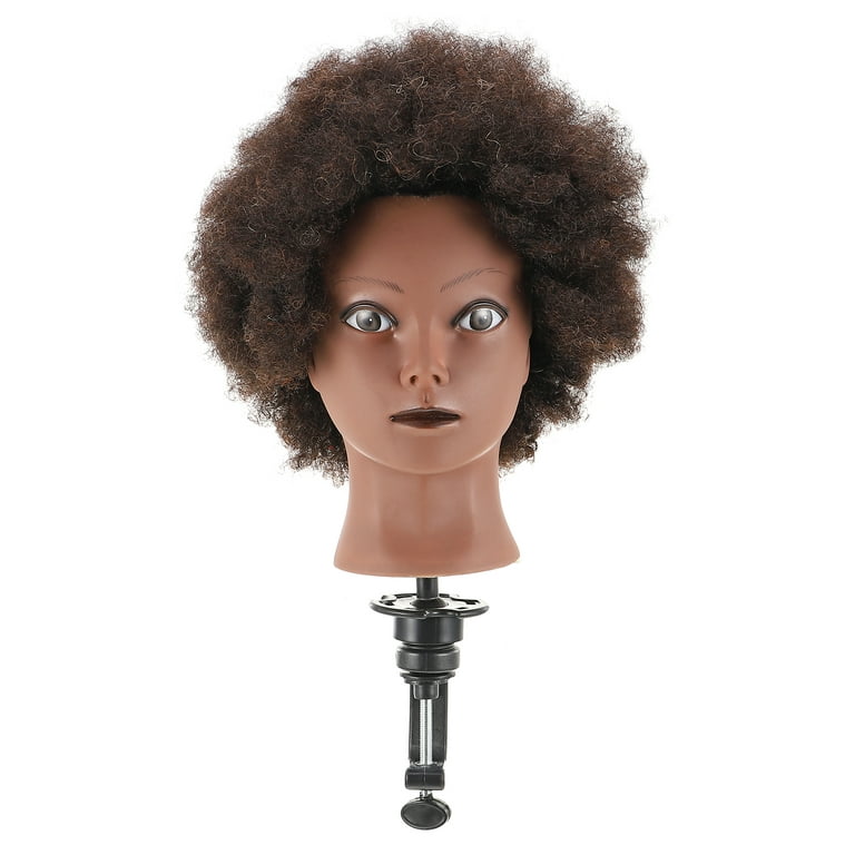 Curly Hair Mannequin Head