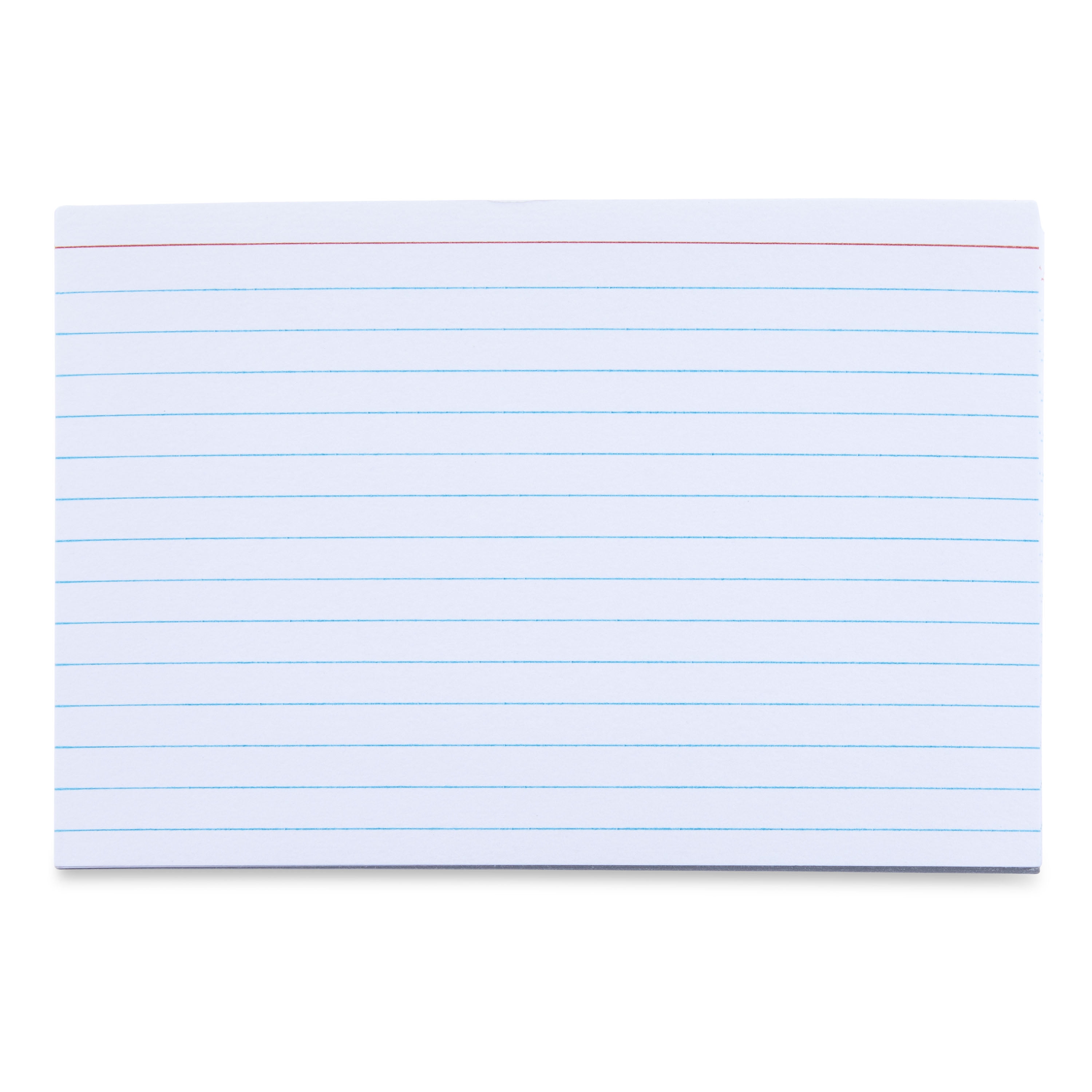 Top Flight Index Cards 4 Inch x 6 Inch Unruled - 100 Count - Albertsons
