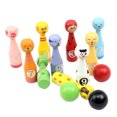 thumbnail image 4 of EeaseCA Creative Cartoon Animals Bowling Set Kids Hands-on Intellectual Development Toys, 4 of 4