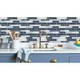 thumbnail image 6 of LongKing Blue Marble Tile Peel and Stick Backsplash 12 in. x 12 in.(10-Pack), 6 of 6