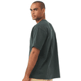 thumbnail image 4 of BELLA + CANVAS Men 7.5 oz Heavyweight T-Shirt, Short Sleeve Crew Neck Cotton Tee, Hunter Green, M, 4 of 4