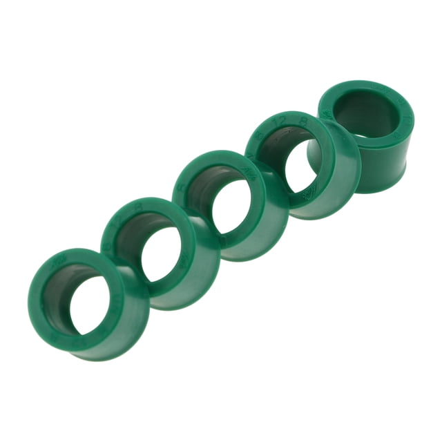 Anillo de Sello de Aceite Universal Unique Bargains Sello de Labio UN 8x12x8mm Alta Presión TPU Verde 5 Pcs