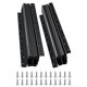thumbnail image 1 of Diapositivas VEVOR para cajones, bajo encimera, resistentes, 16-40 pulgadas, carga 118 kg, 1 of 9