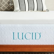 Lucid 2 Premium Soft Foam Mattress Topper, Full