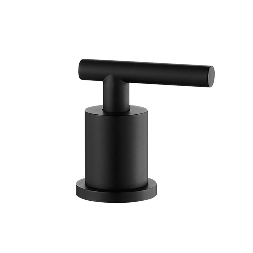 Vinnova 114123-BAF-MB Lodosa Widespread Matte Black Bathroom Basin Sink Faucet