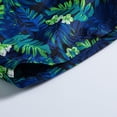 thumbnail image 4 of SWSMCLT Men's Swim Shorts Hawaiian Bathing Suit Elastic Waist Swimwear Beach Swimsuit Mid Rise Quick Dry Summer Thin Style1 Medium, 4 of 5