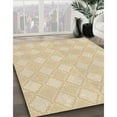 thumbnail image 2 of Ahgly Company Indoor Round Patterned Golden Blonde Gold Area Rugs, 4' Round, 2 of 6