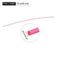 thumbnail image 2 of Unique Bargains 5Pcs Replacement Fiber Optic Sight Rods, 6 Inch 0.04 Inch OD PMMA Bows Sights DIY Art Fluorescence Red, 2 of 5