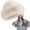 Beige, variant on Faux Fur Bucket Hat, Warm Faux Mink Plush Hat, Winter Fluffy Fisherman Fuzzy Bucket Hat