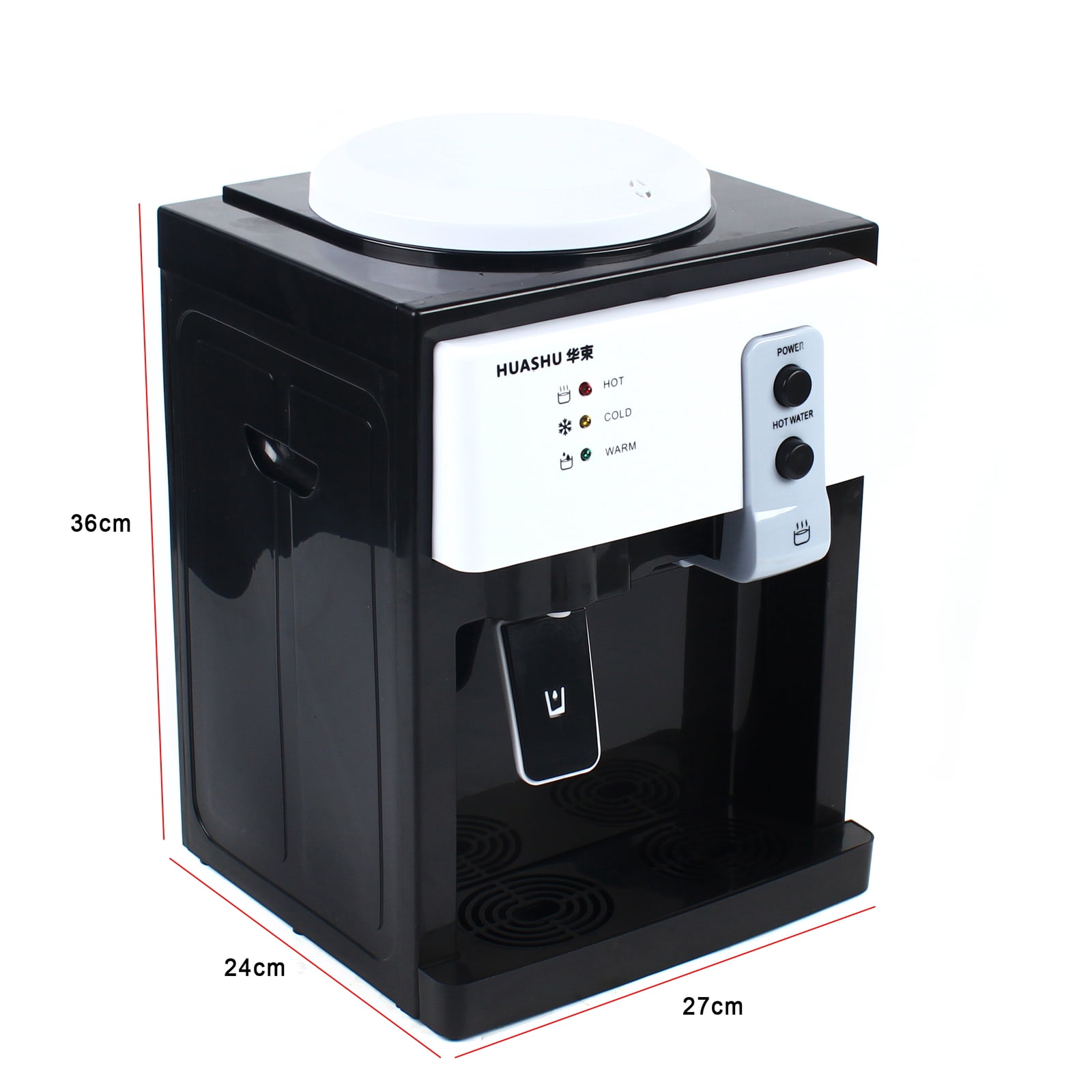 FOGGBET Hot and Cold Water Dispenser for 3 to 5 Gallon Bottles  3 Temperature Settings