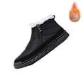 thumbnail image 2 of NOKIO Men'S Snow Boots Men'S High Top Snow Boots Fashion Casual Trainers Breathable Flat Casual Shoes Winter Padded Warm Men'S Boots Men'S Anti-Snow Winter Shoes, 2 of 5