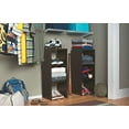 thumbnail image 2 of ClosetMaid 8956 Stackable 31-Inch Vertical Organizer, Espresso, 2 of 4