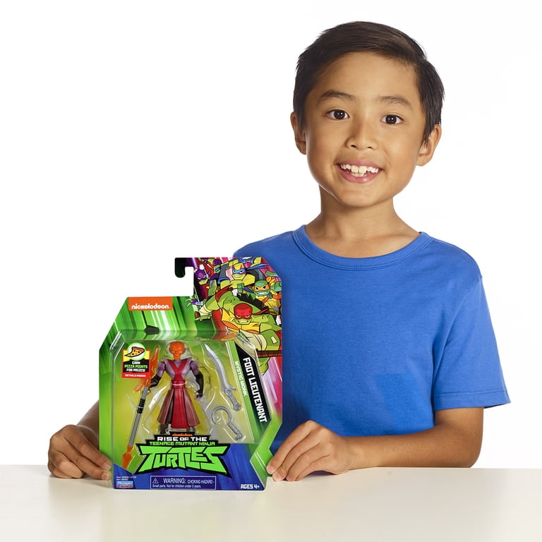 TMNT Rise Of The Teenage Mutant Ninja Turtles Foot Lieutenant Action Figure - 5" With Weapons