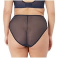 thumbnail image 2 of Women's Elomi Best EL4386 Charley High Leg Brief Panty (Navy 2X), 2 of 3