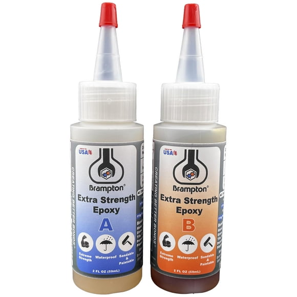 Kit de pegamento epóxico Brampton Extra Strength, 4 ml, resistente al agua