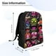 thumbnail image 4 of Balery Monstrous Cartoon Characters Mochila - Mochila Estilosa y Duradera para Laptop de 15 Pulgadas con Tela Oxford Impermeable, 4 of 8